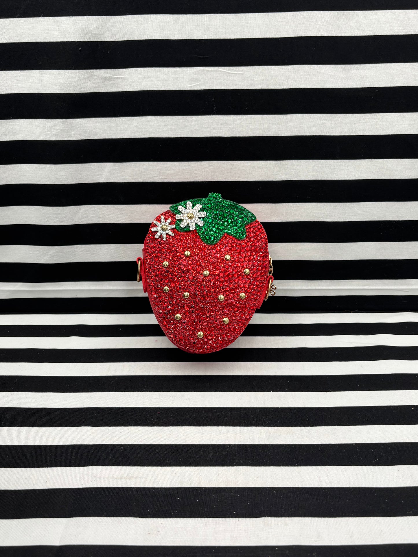 Strawberry Petite Sparkle Purse