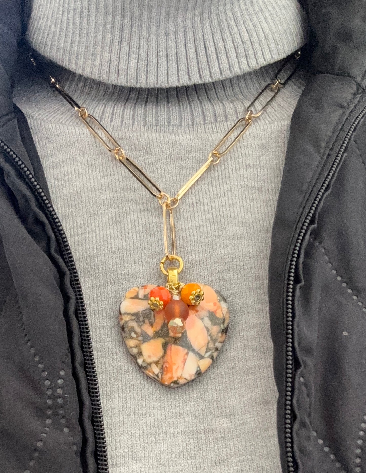 Whole Heart a Love Necklace