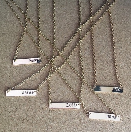 Bar Necklace