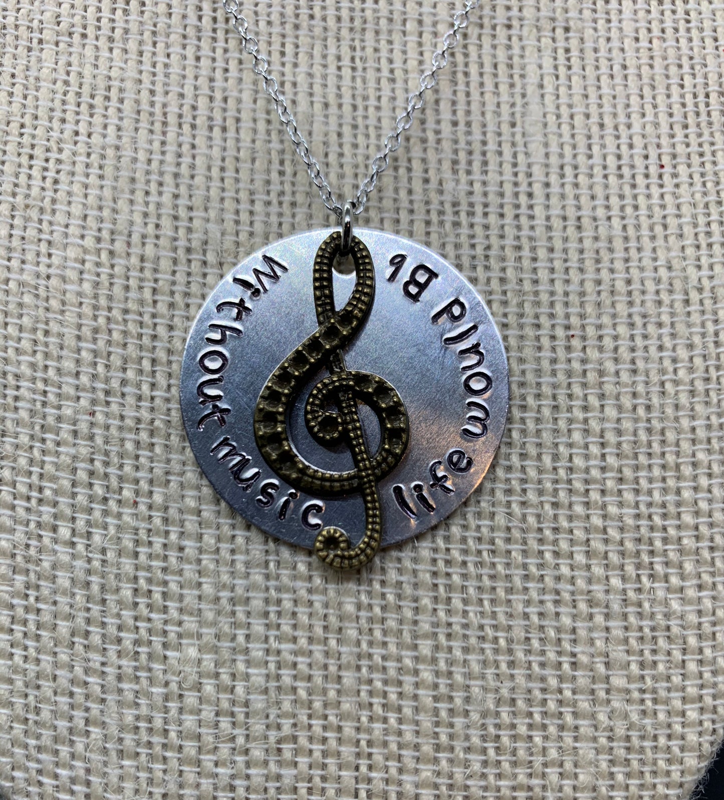 Life Would B-Flat Necklace