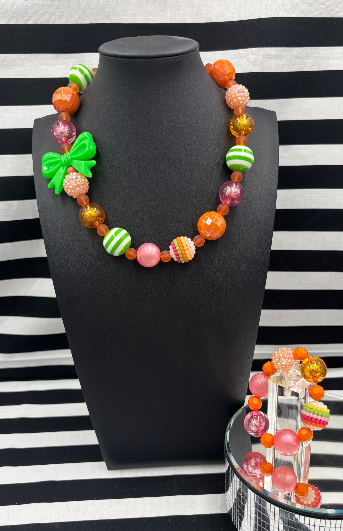 Bubble Gum Necklace &/or Bracelet Happy Colors