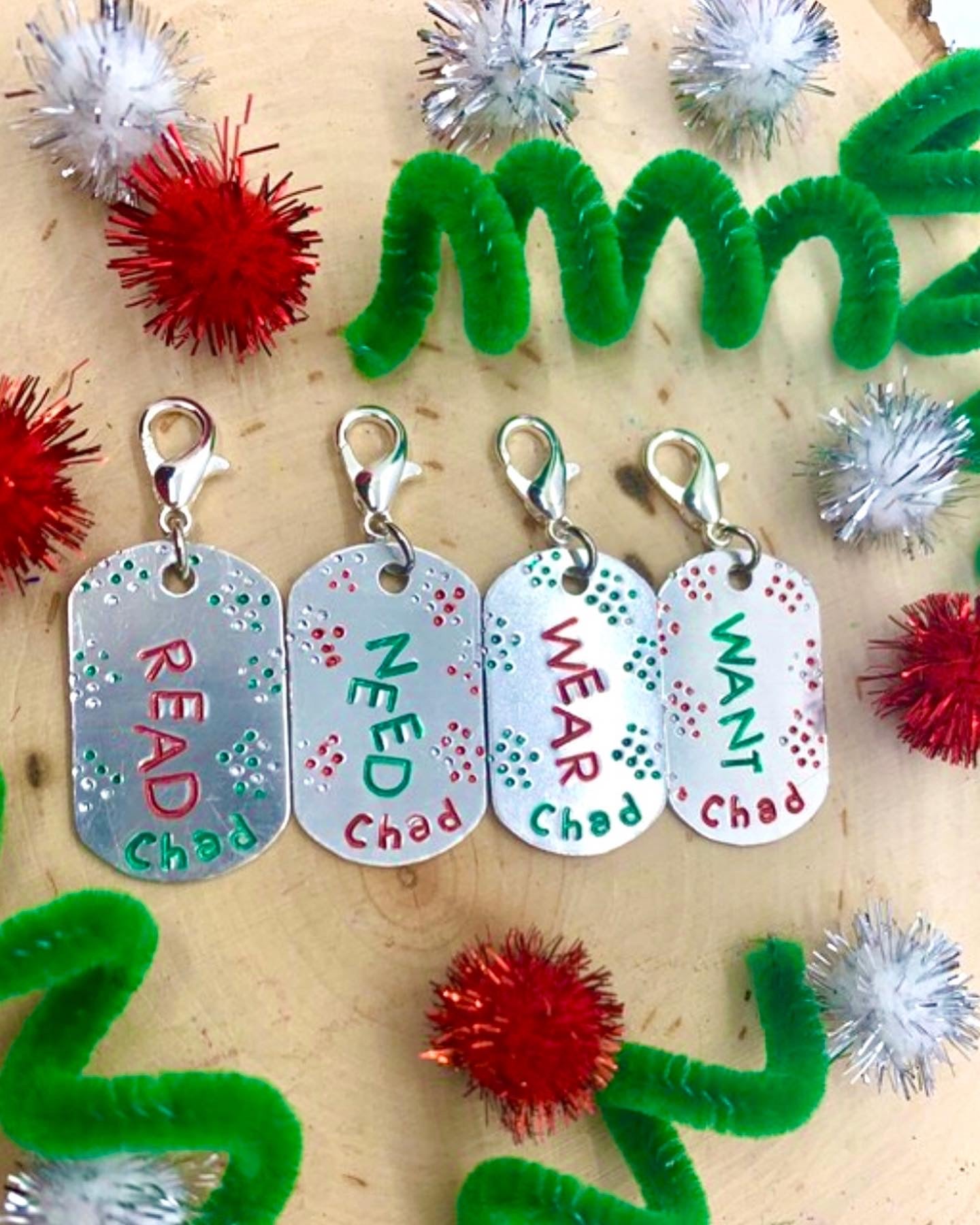 Reusable Gift Tags Wear Need Want Read