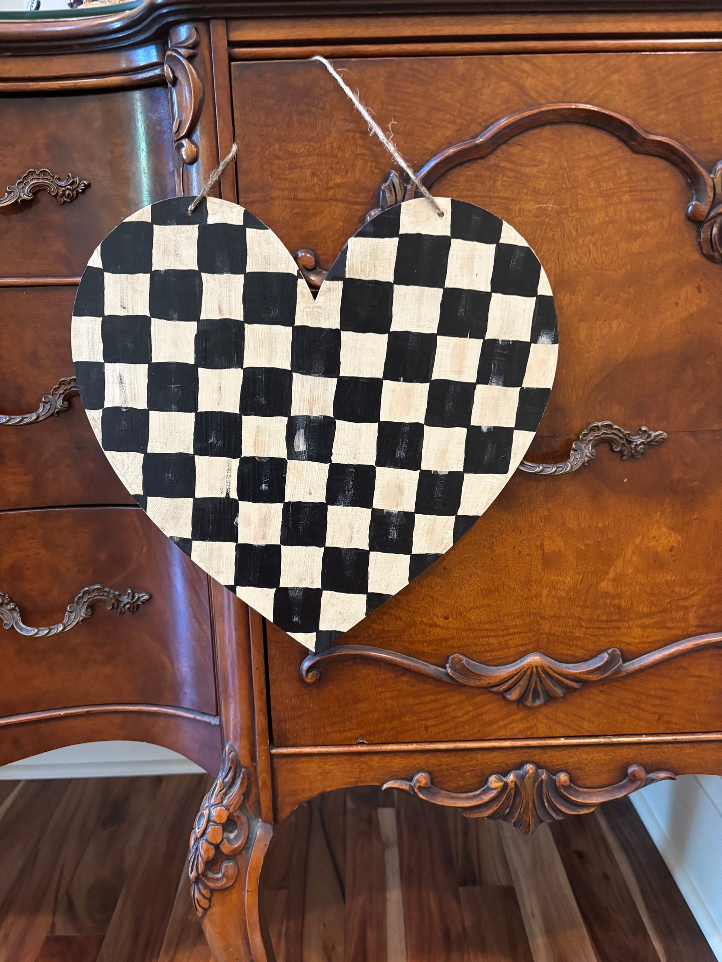 Checked Heart