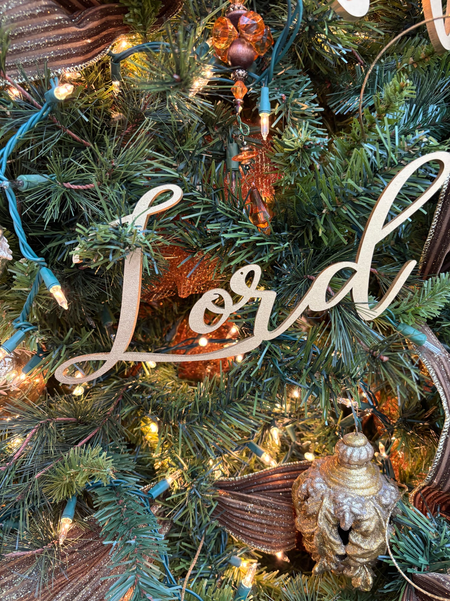 King of Kings, Savior & Lord: Christmas Ornaments Trio Set
