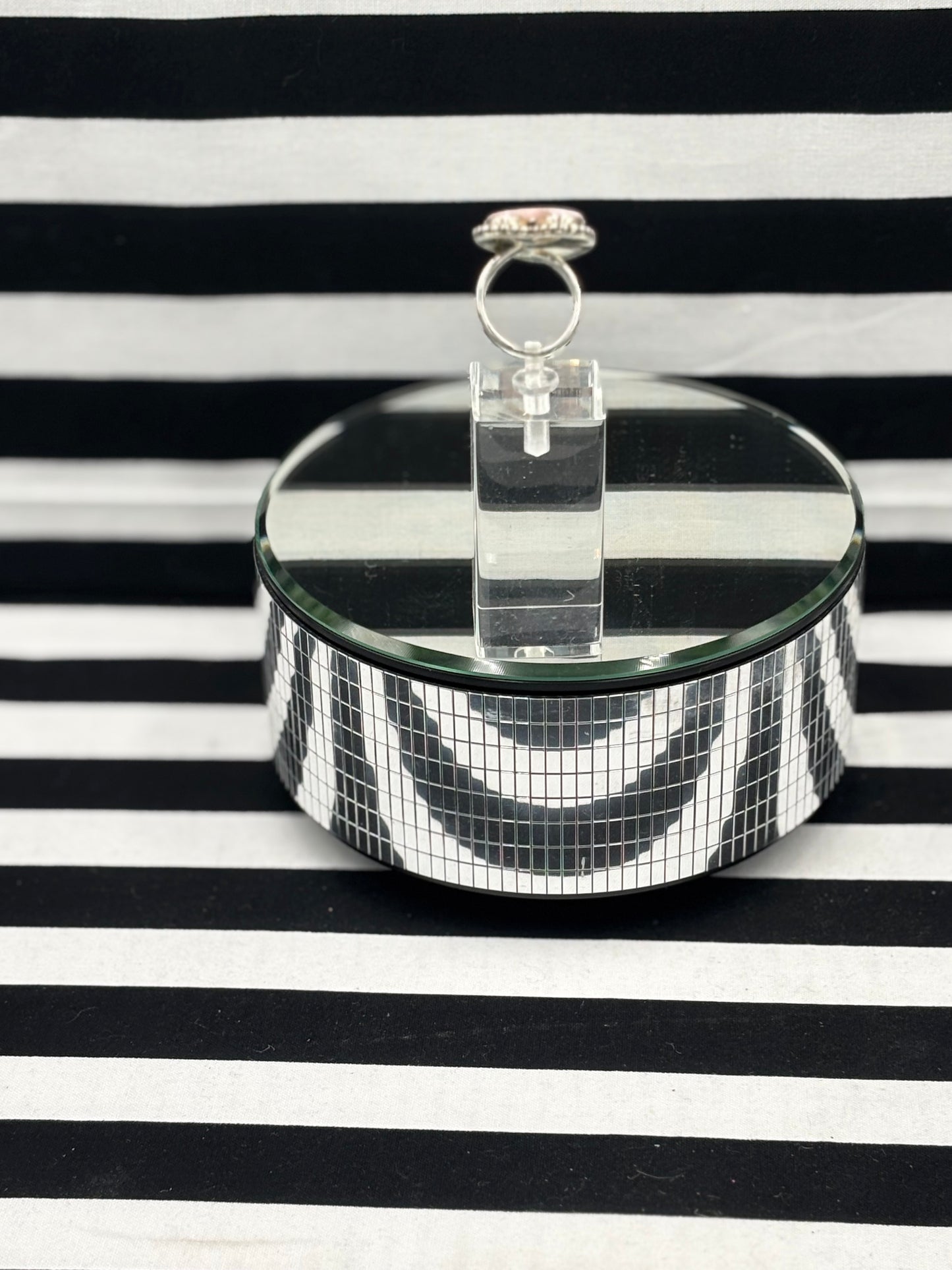 Love Pink Heart Ring