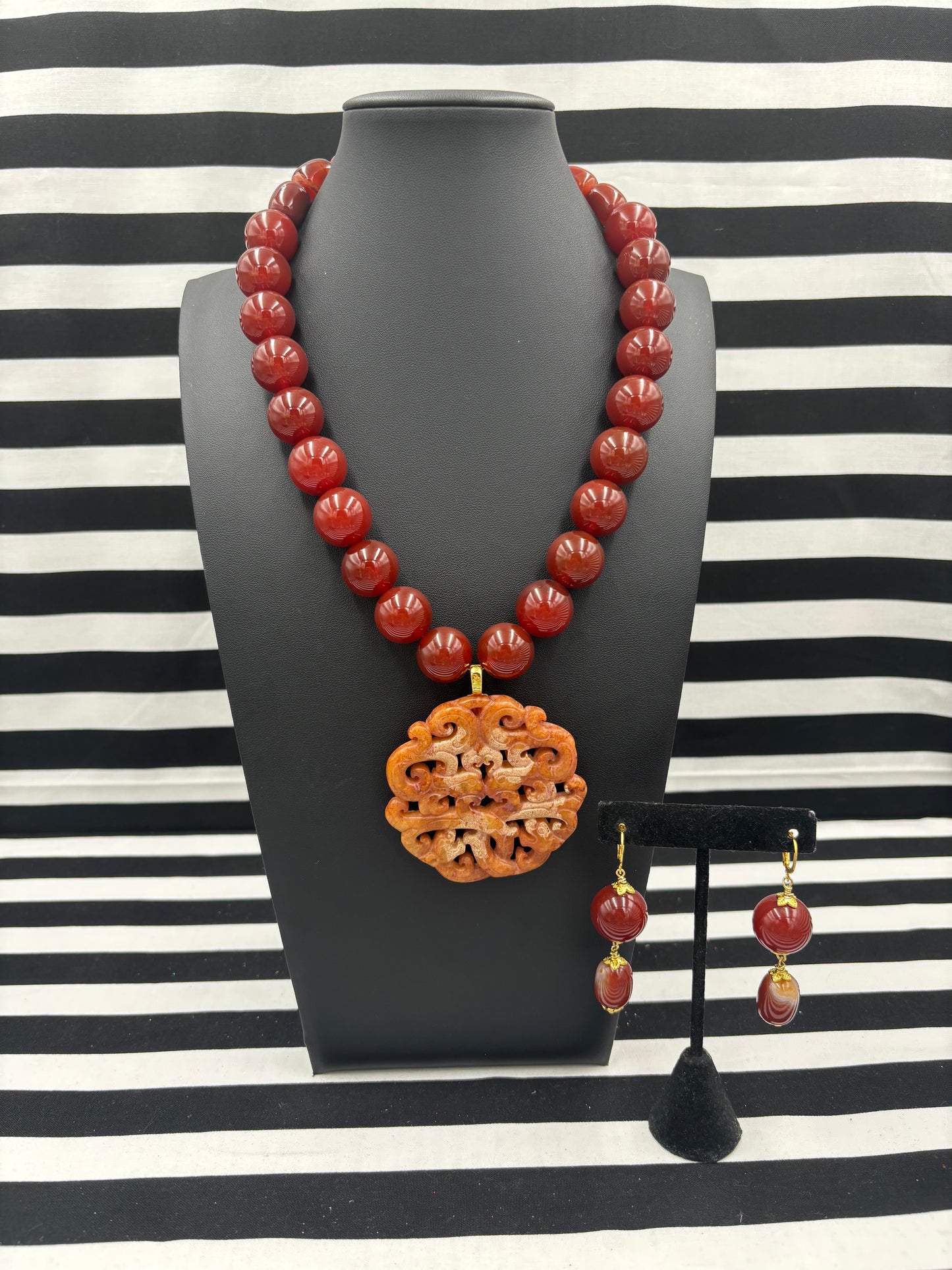 Seal of Carnelian Necklace