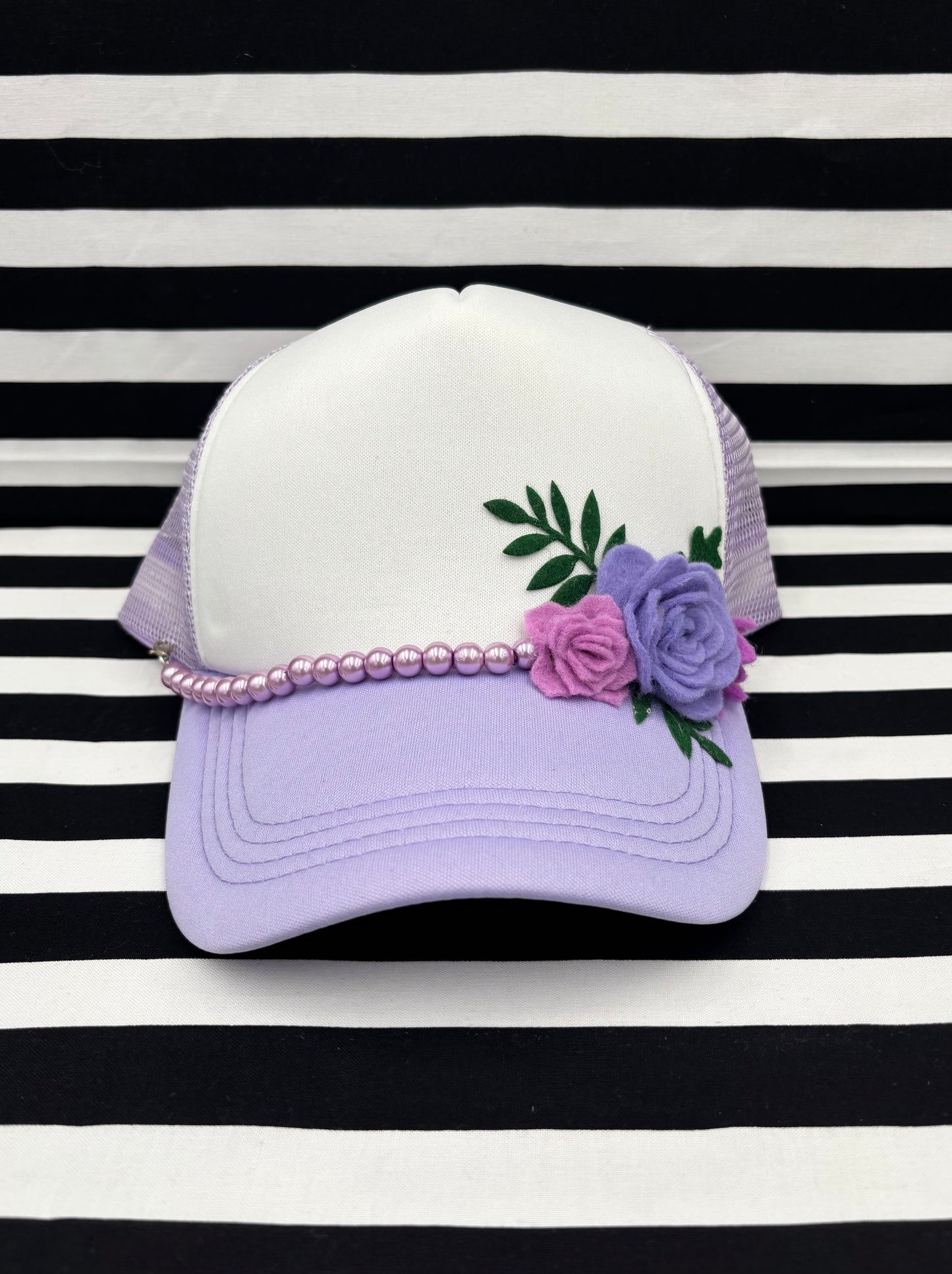 Violet Bouquet Trucker Hat