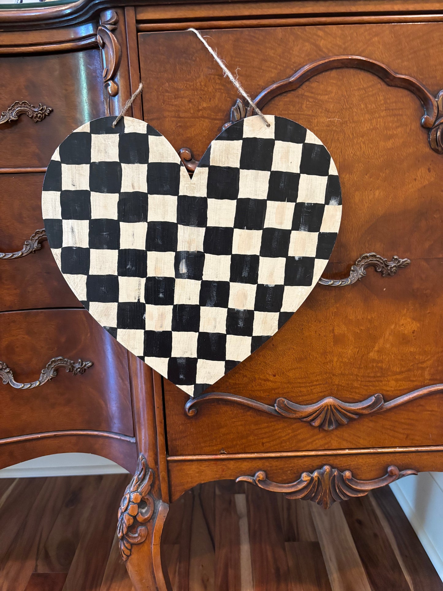 Checked Heart
