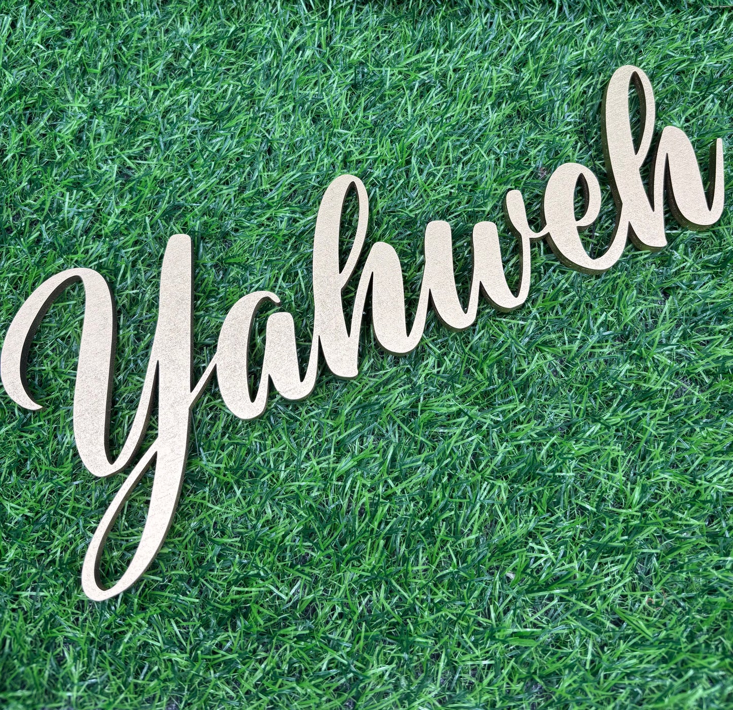 Yahweh Trio Set of Ornaments: Yahweh, Holy, Alpha & Omega PRE-ORDER