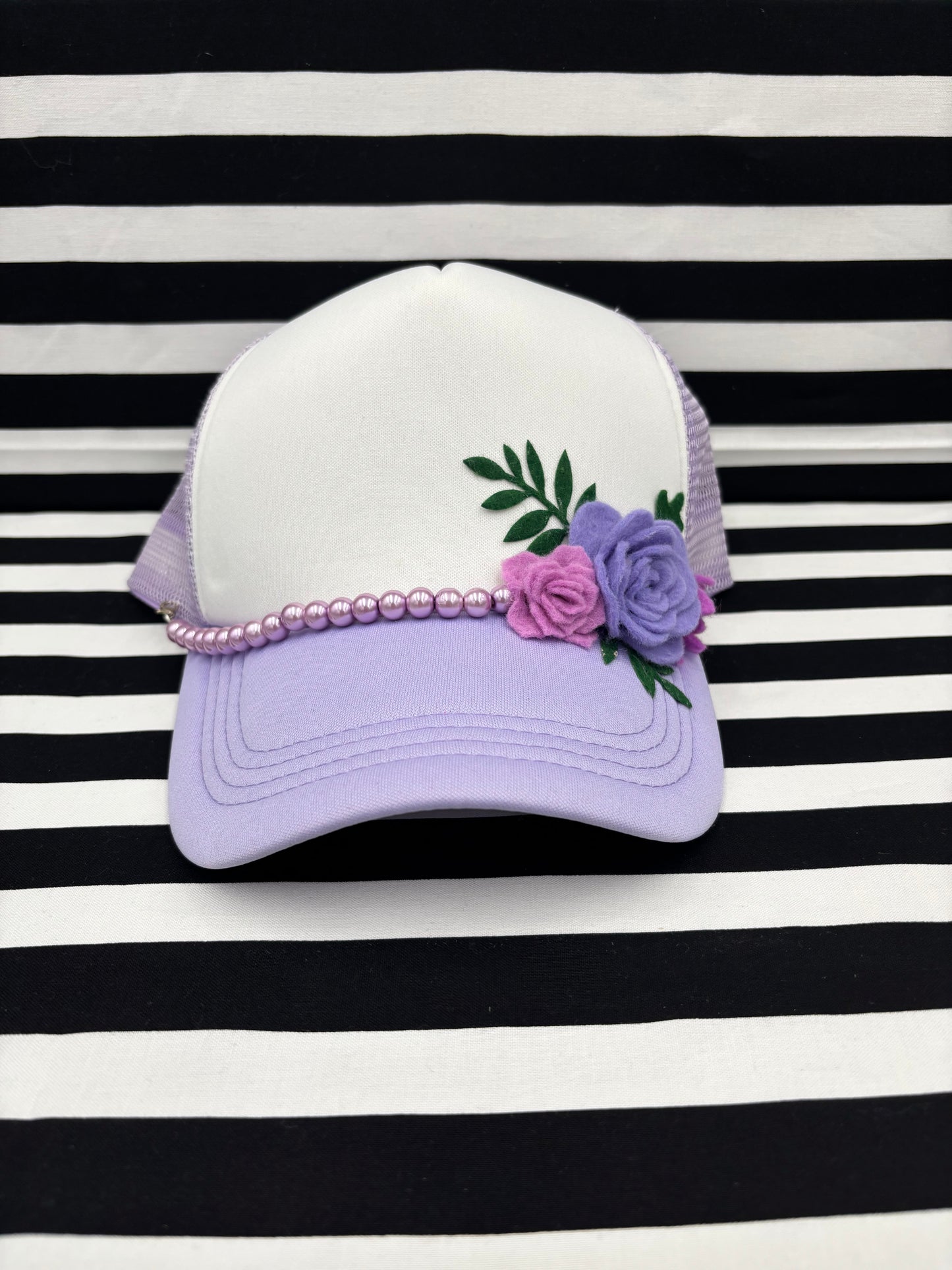 Violet Bouquet Trucker Hat