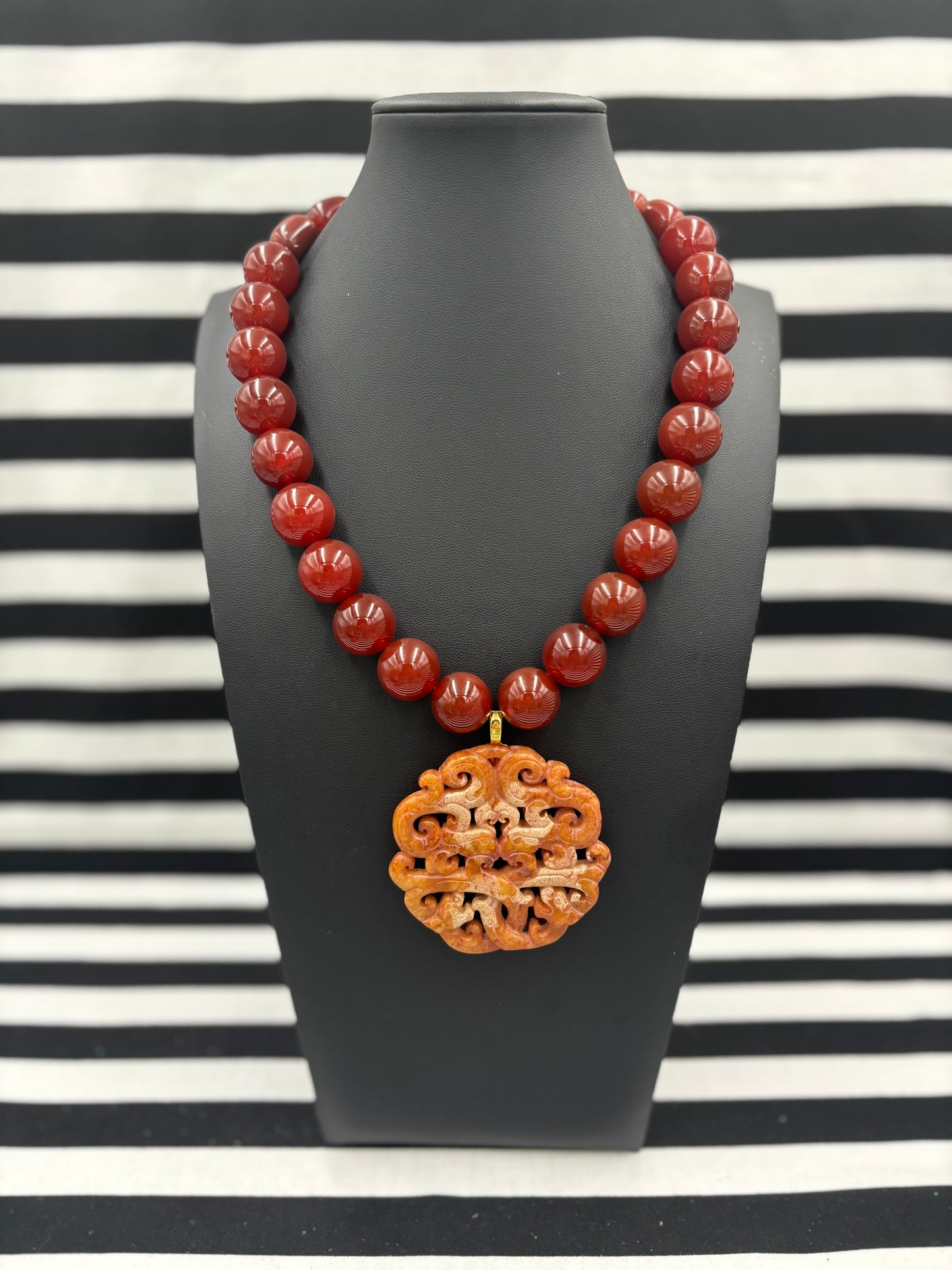 Seal of Carnelian Necklace