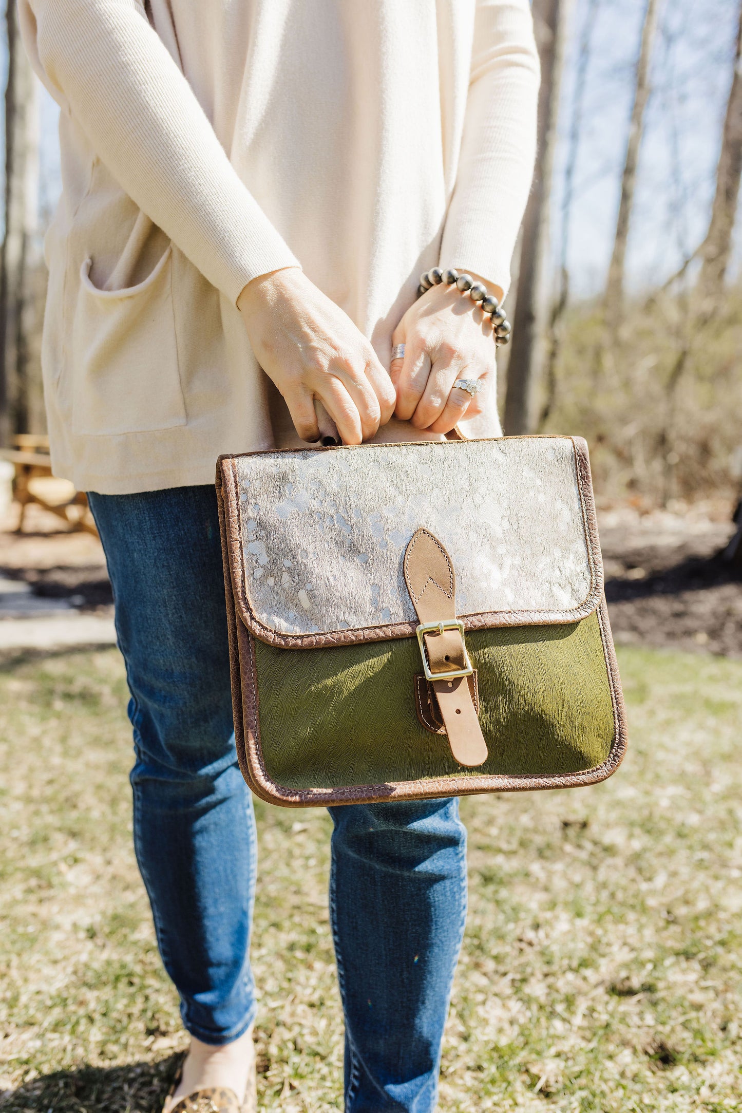 Elegant Hide Handbag