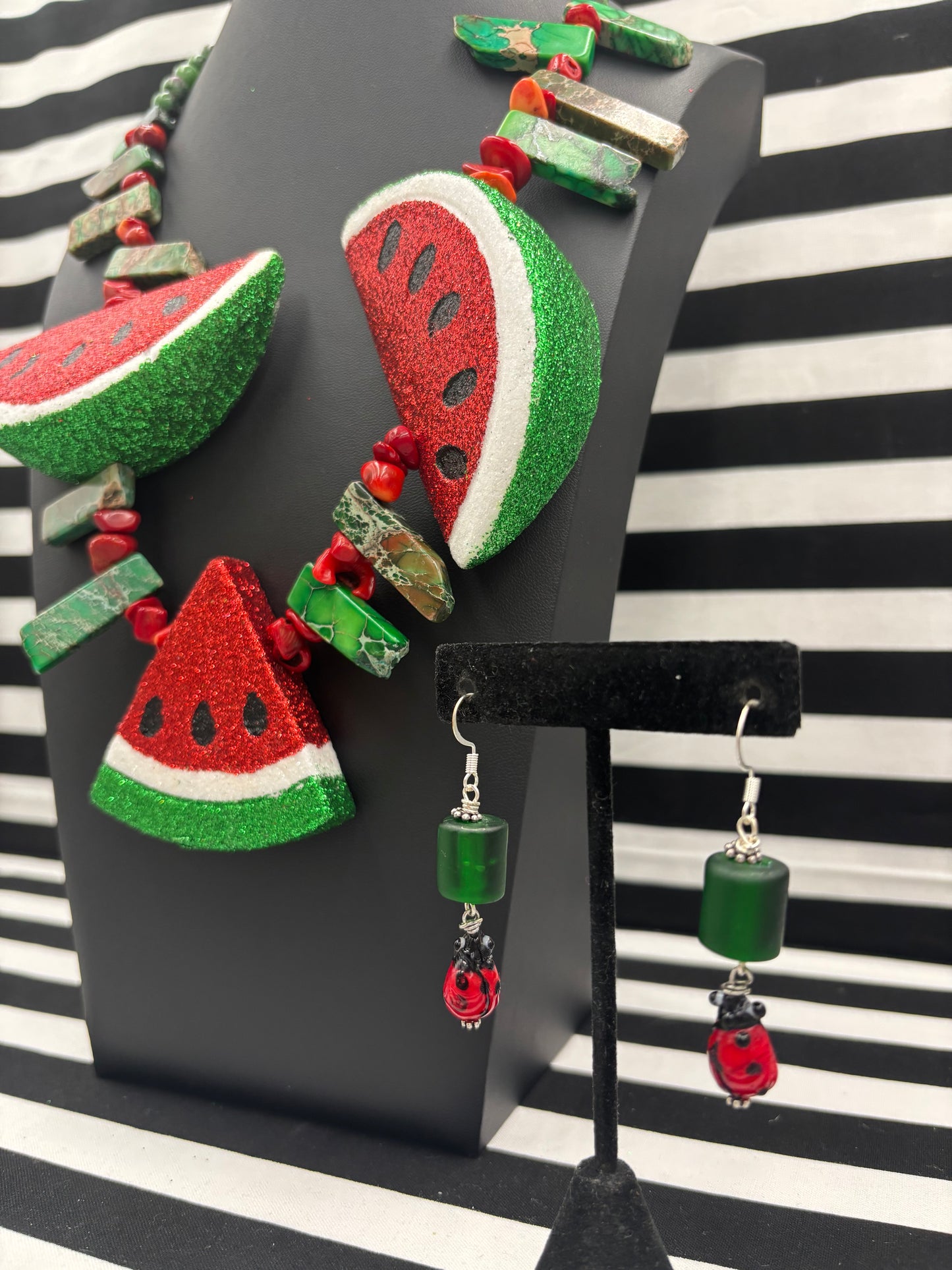 This and That Watermelon Necklace