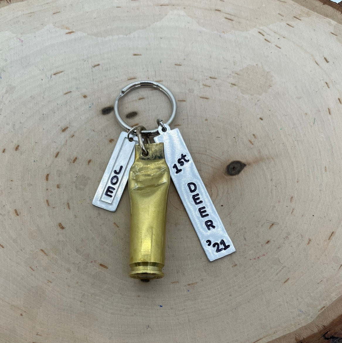 Hunting 1st Deer Key Chain