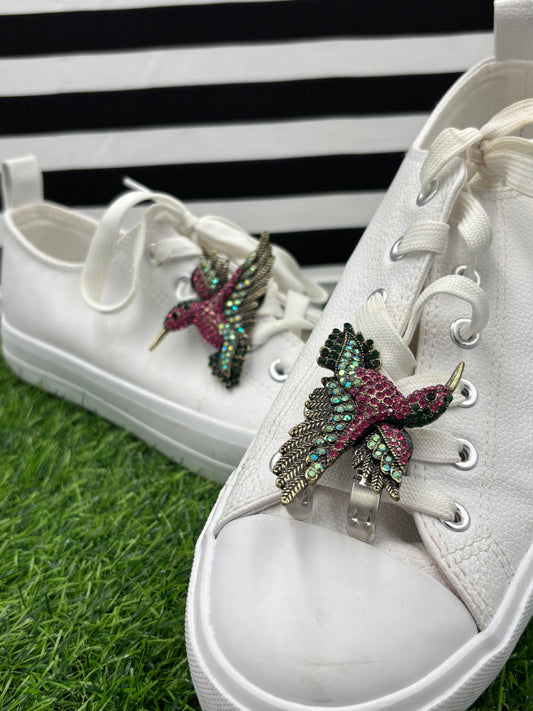 Hummingbird Shoe Clips