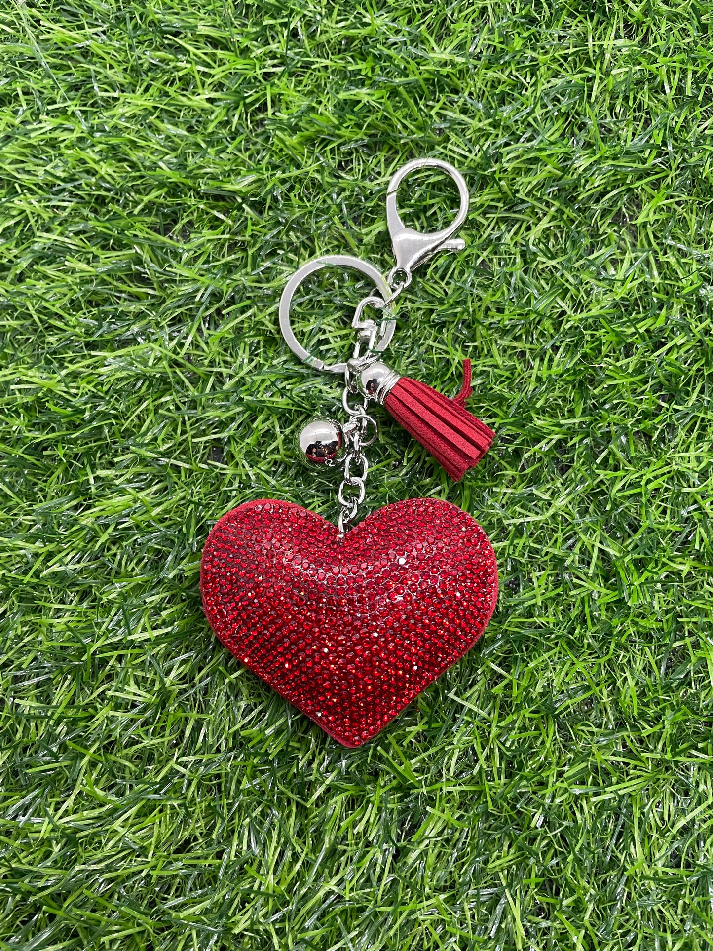 Red Heart Key Chain