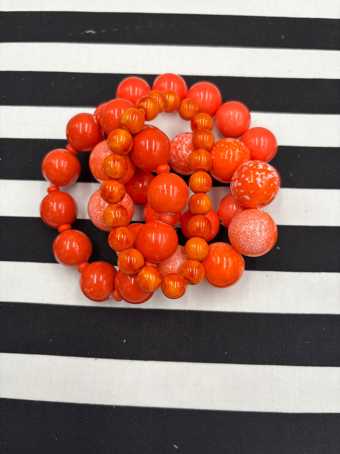 Orangesicles Stretch Bracelet