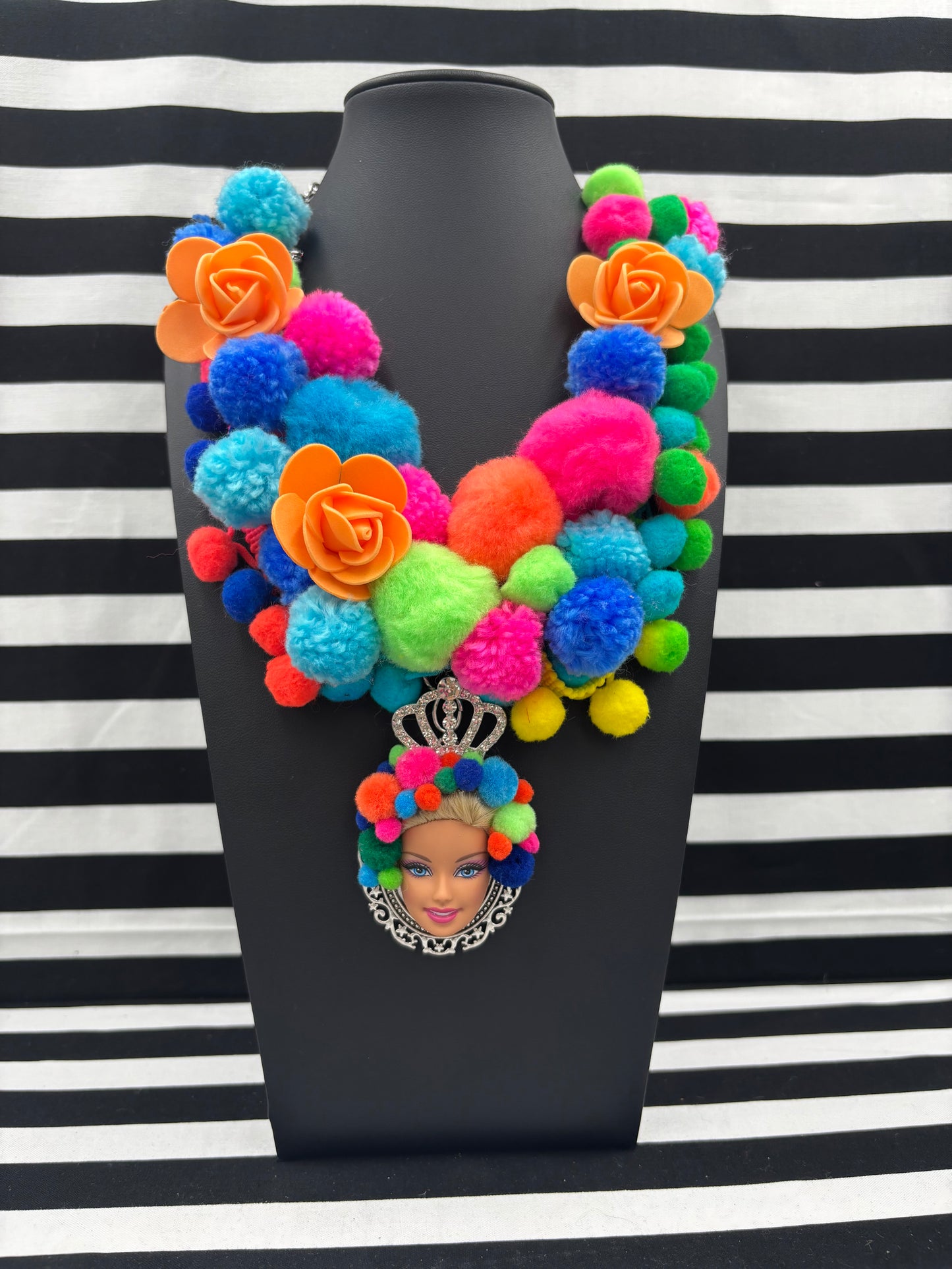 Cinco de Mayo Face Necklace