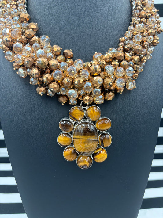 Tiger Pride Statement Necklace