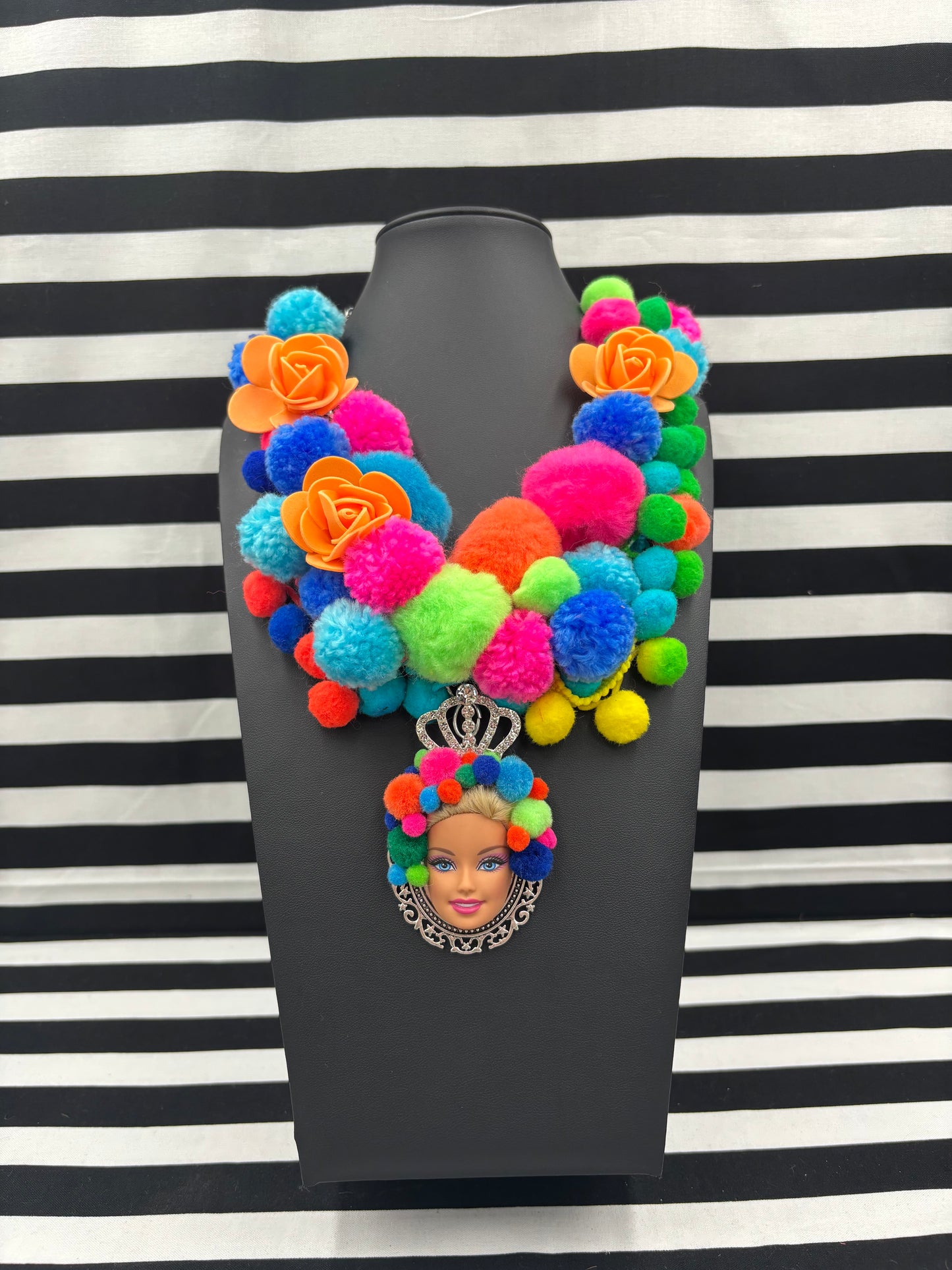 Cinco de Mayo Face Necklace