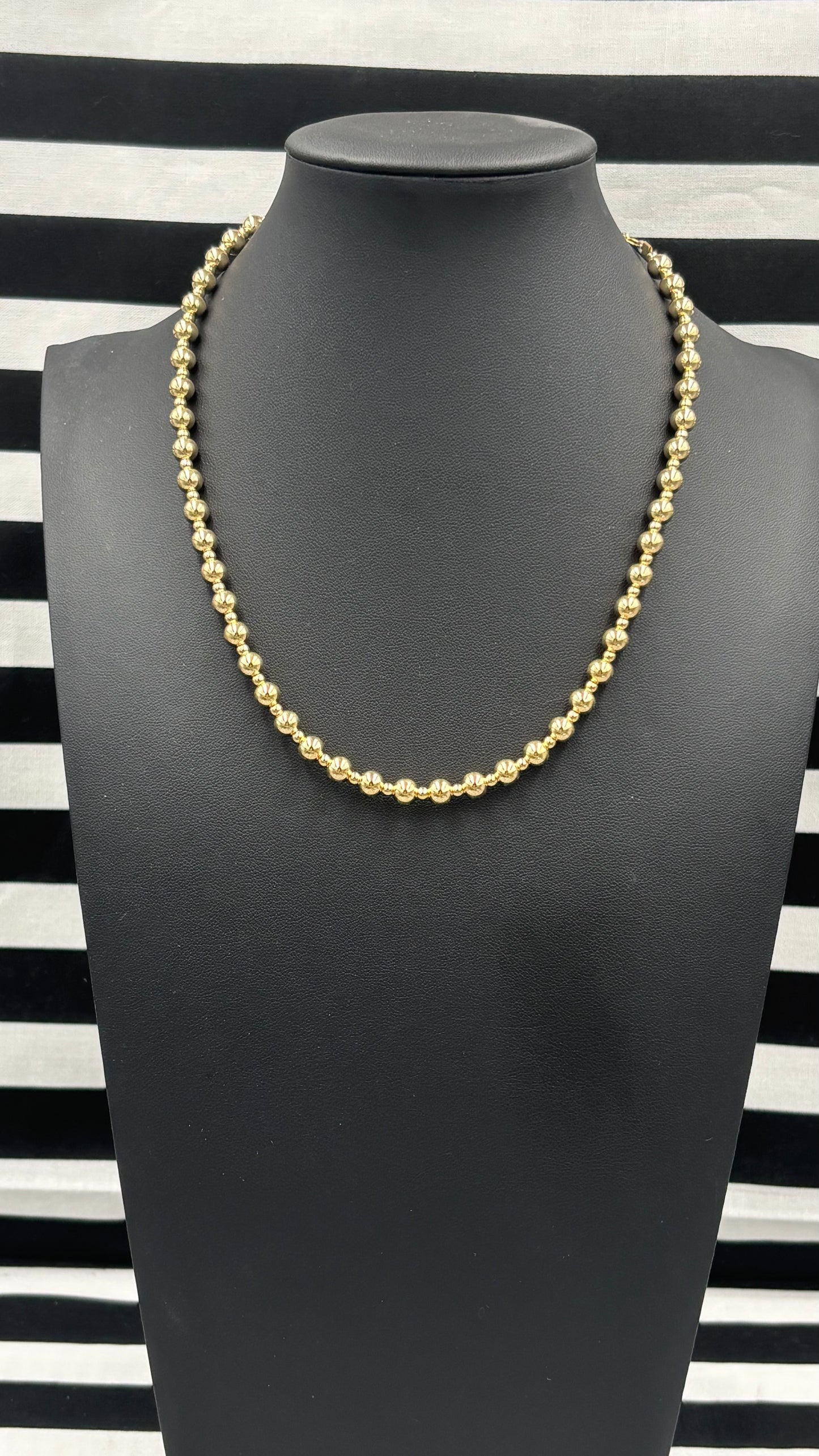 Gold Fill Navajo Pearls