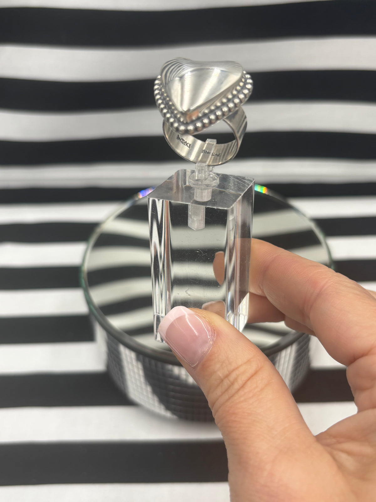 Heart n Puff Ring