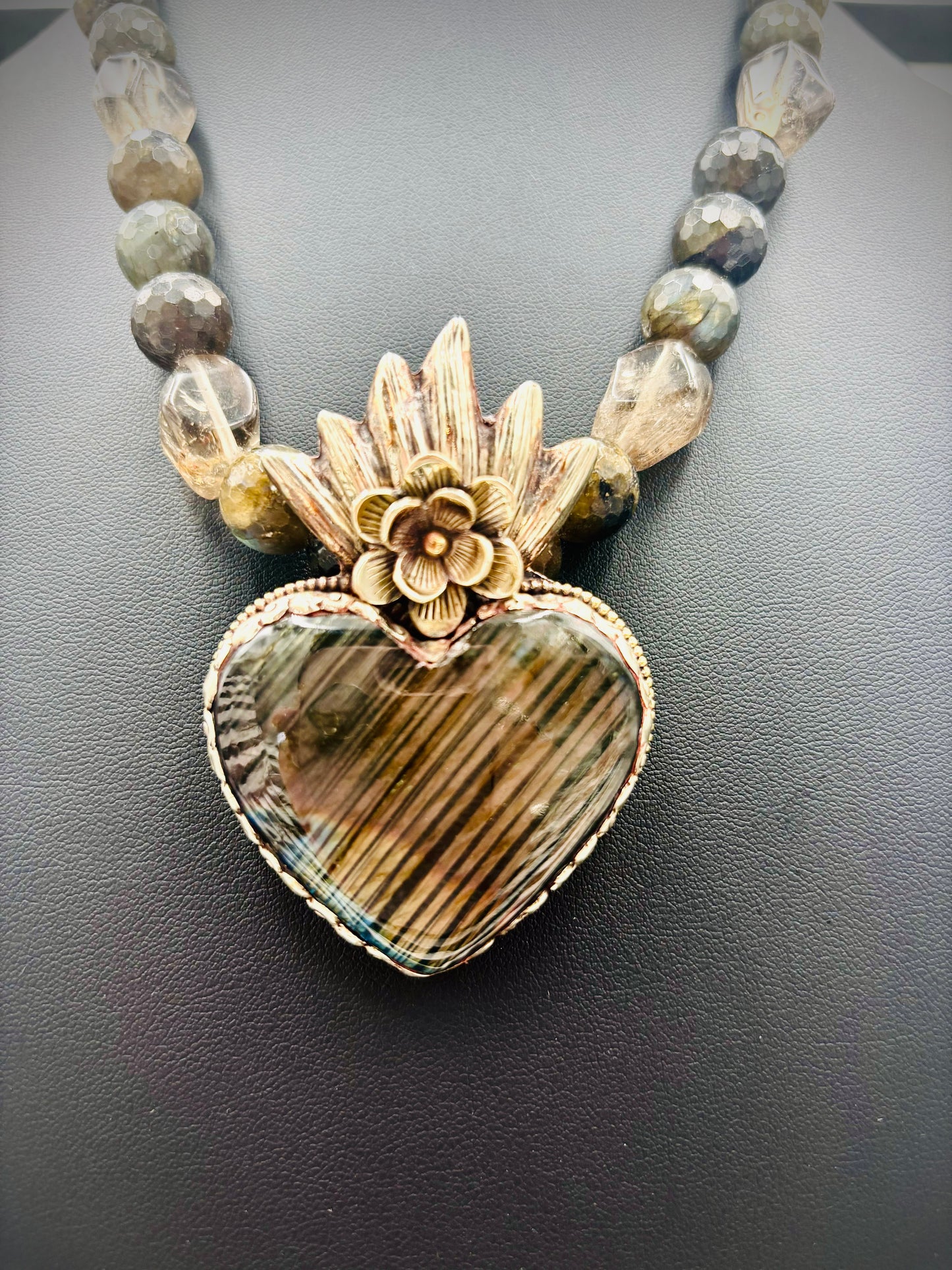 Labradorite Love Necklace