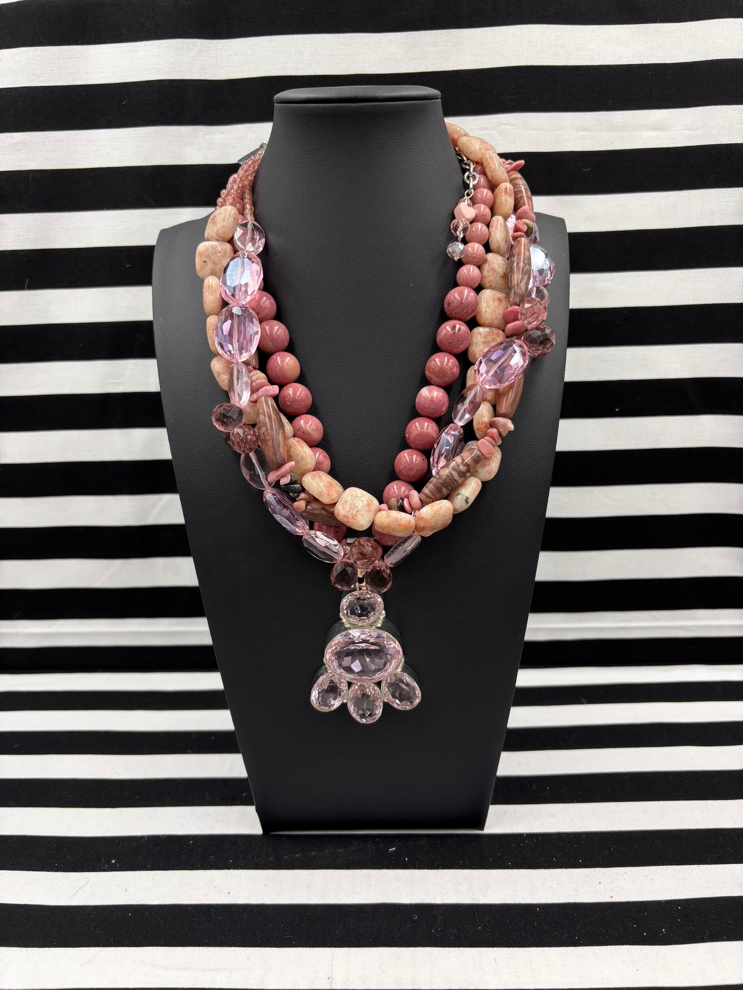 Pink Perfection Necklaces and Earrings