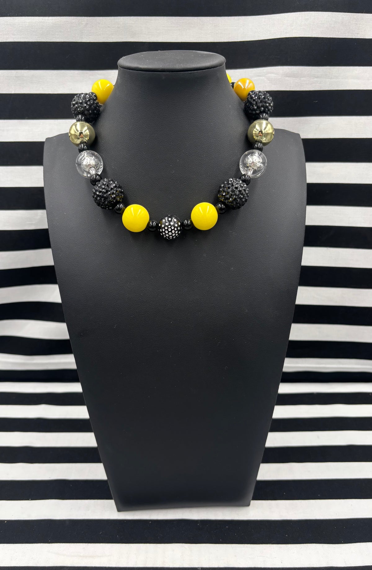 Bubble Gum Necklace &/or Bracelet Bumblebees