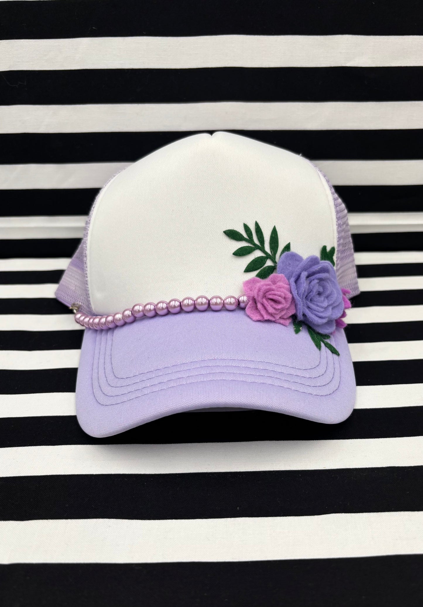 Violet Bouquet Trucker Hat