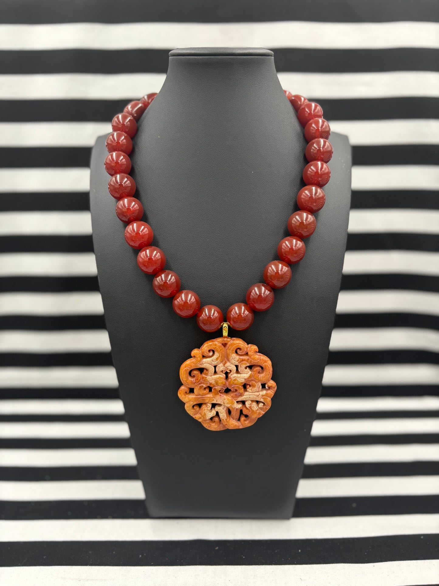 Seal of Carnelian Necklace