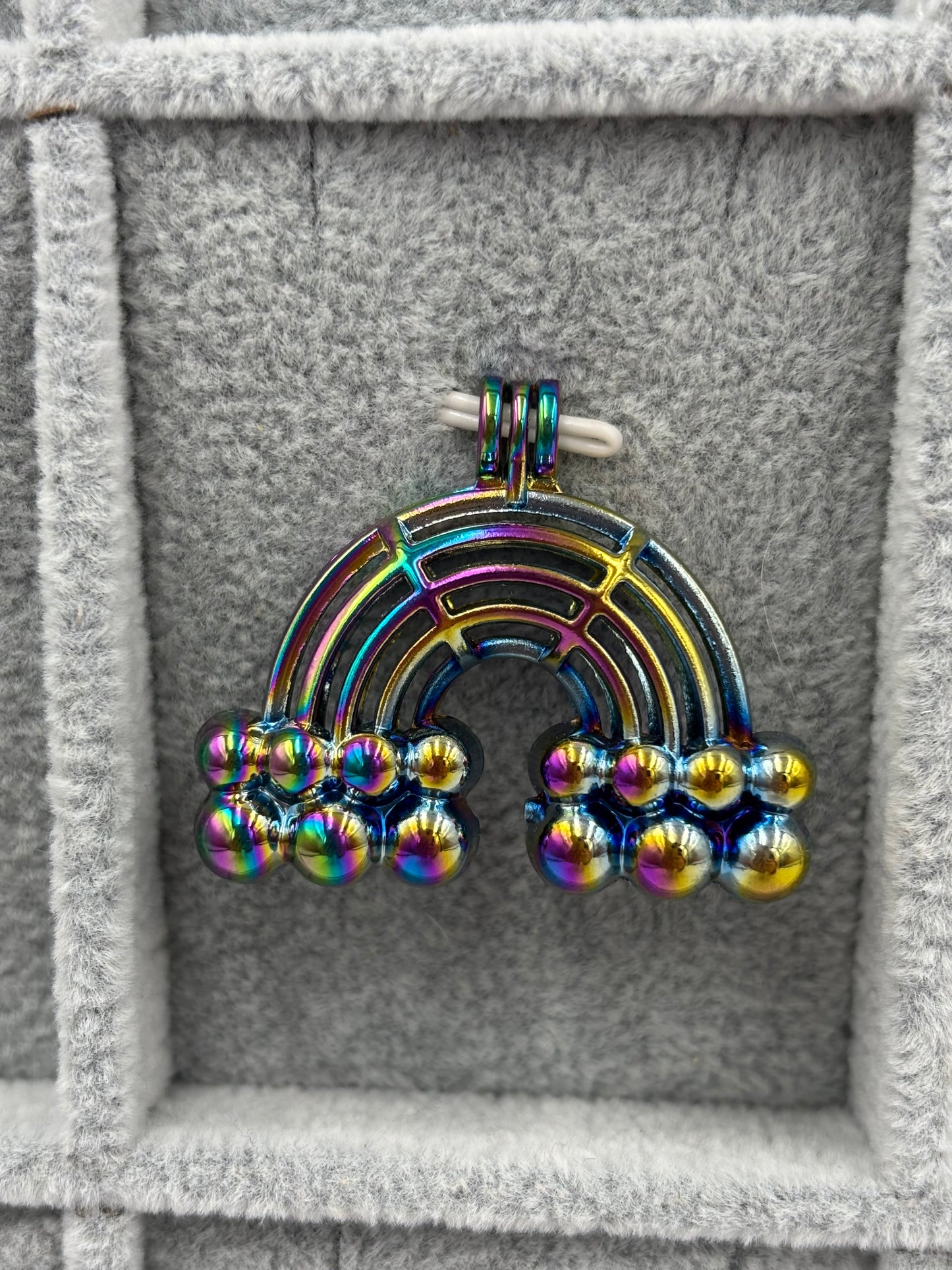Pearl Charm Cages and Necklace