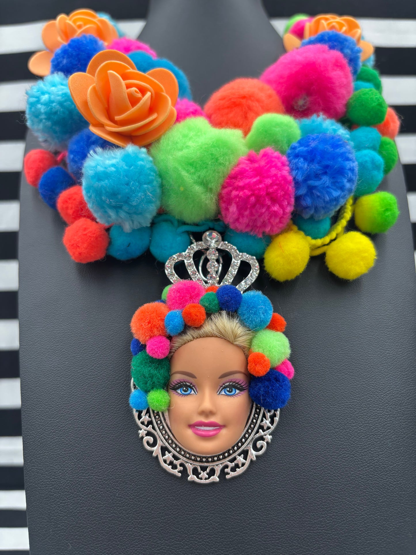 Cinco de Mayo Face Necklace