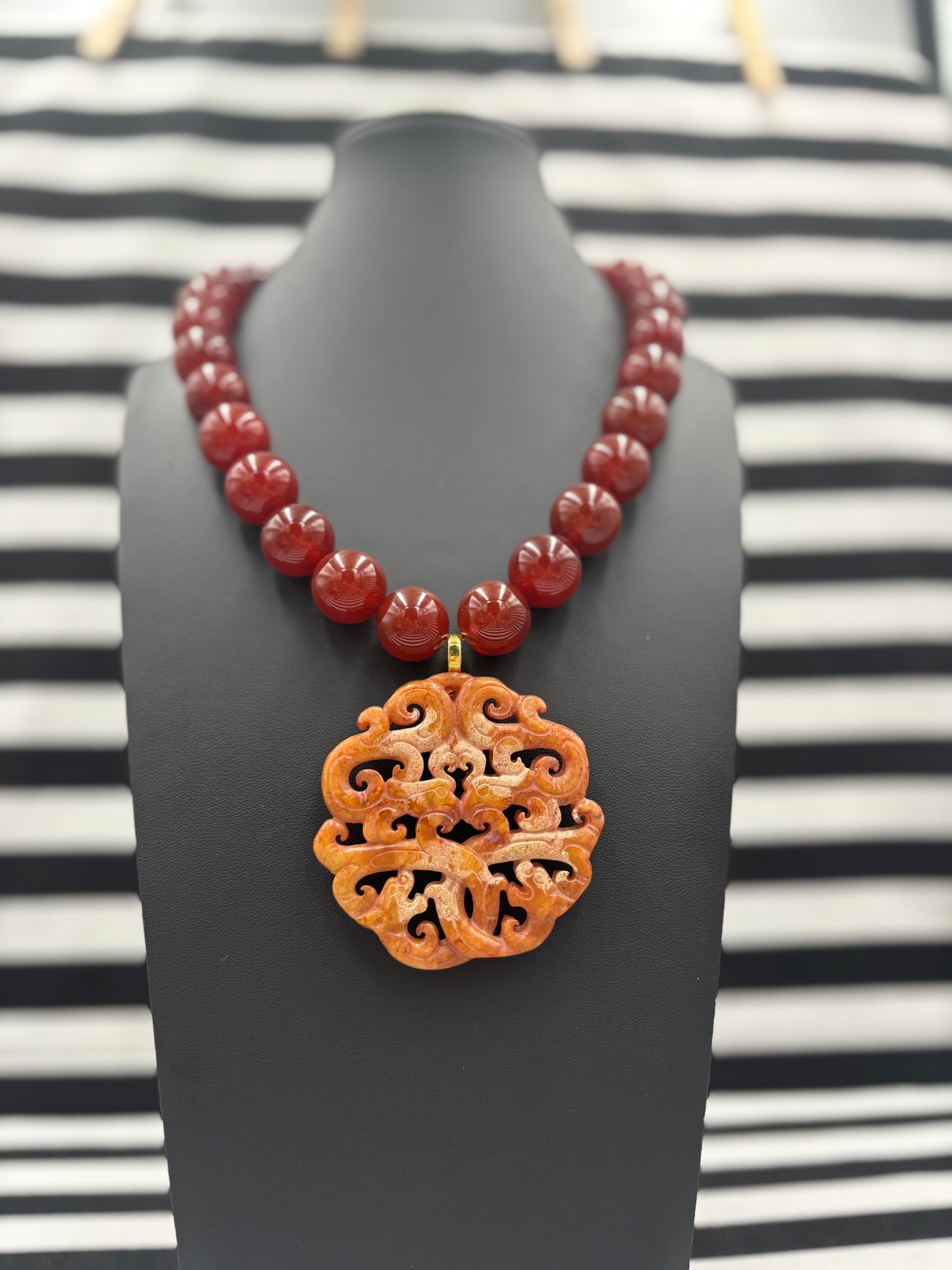 Seal of Carnelian Necklace